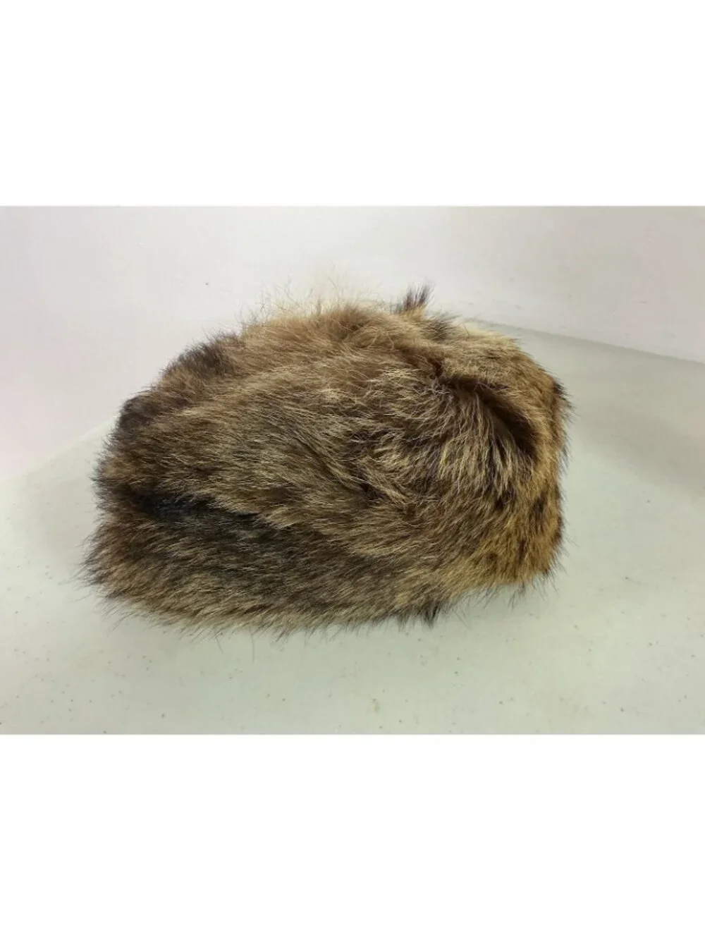 Vintage Raccoon Fur Hat Womens Small